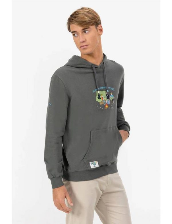 SUDADERA CAPUCHA ESTAMPADO CAM EL Pulpo - Imagen 3